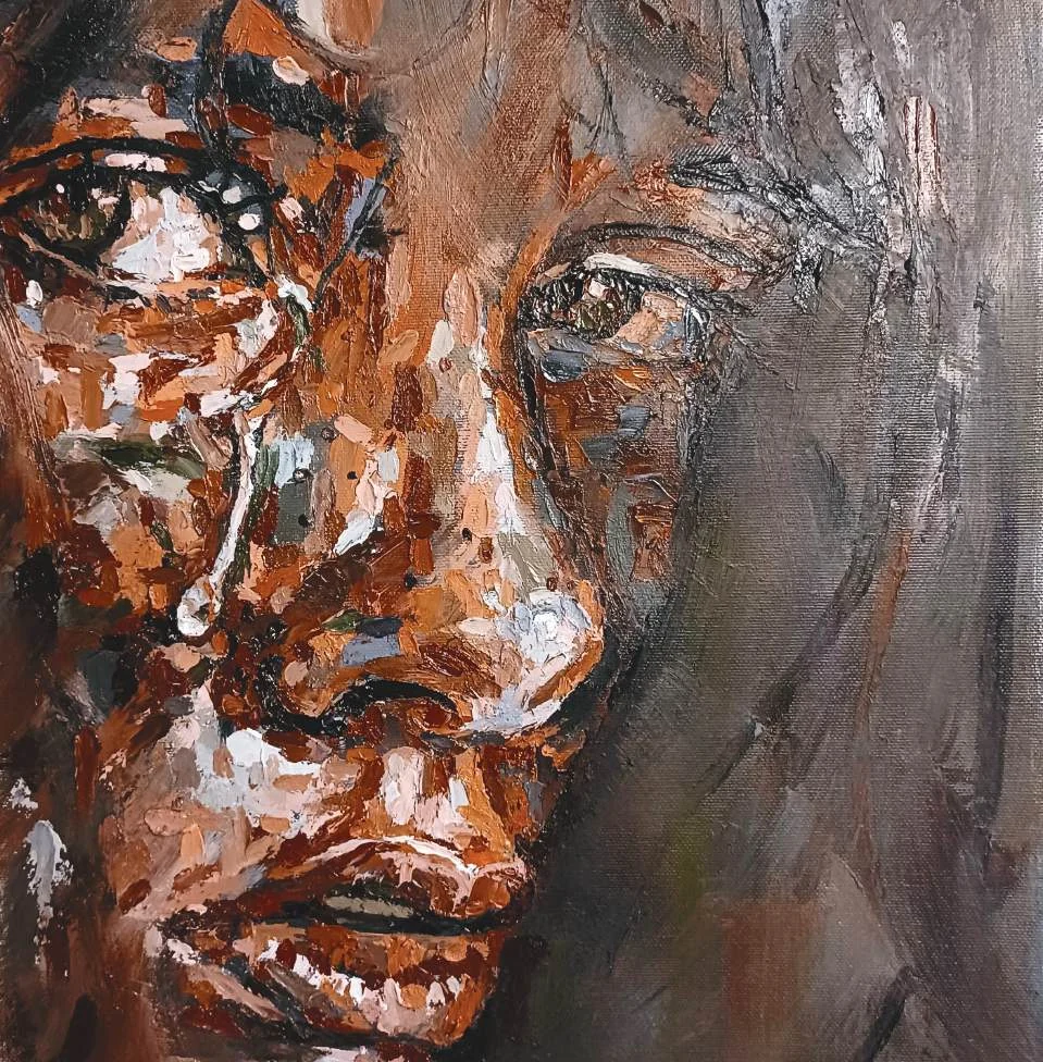 Study in Red by Eliora Secchia